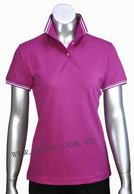 高檔精棉深玫紅白邊