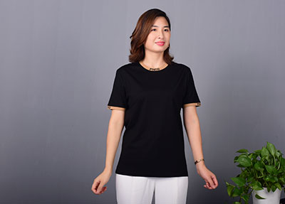黑色T恤定制
