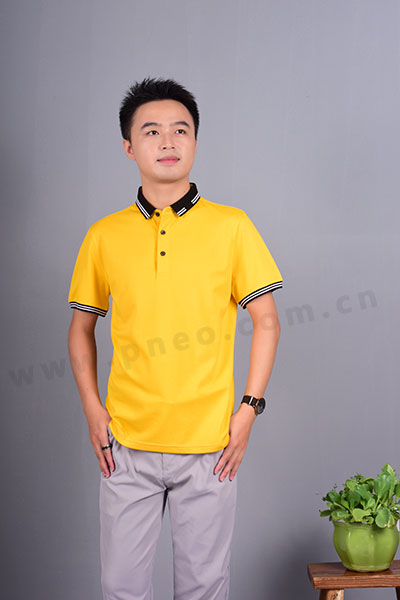精梳棉polo衫定制